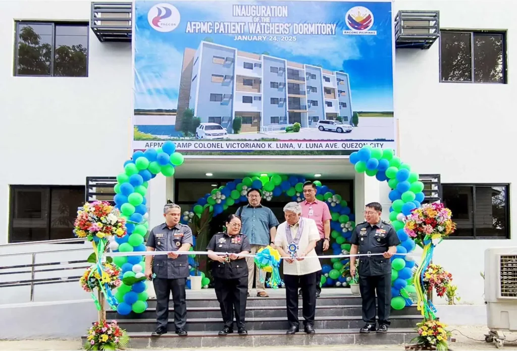 PAGCOR and AFPMC unveil PHP53.22M dormitory for patient caregivers 3.webp