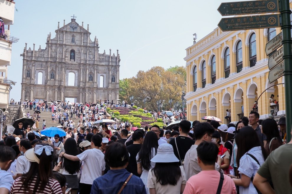 Macau visitor arrivals in May up 25pct year-on-year to nearly 3.4mln