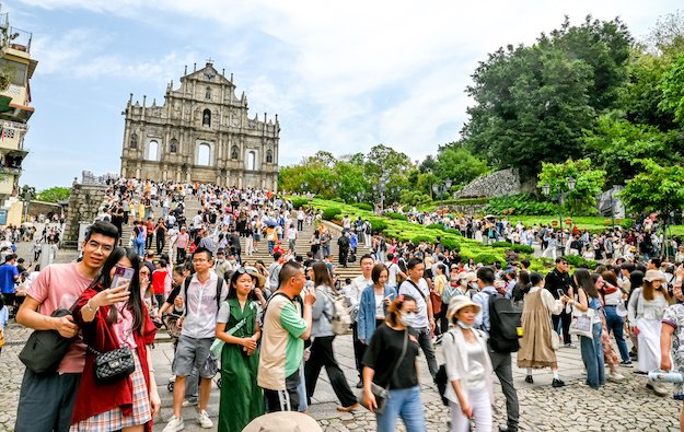Macau casino GGR up 5pct y-o-y in May, marks post-Covid monthly record