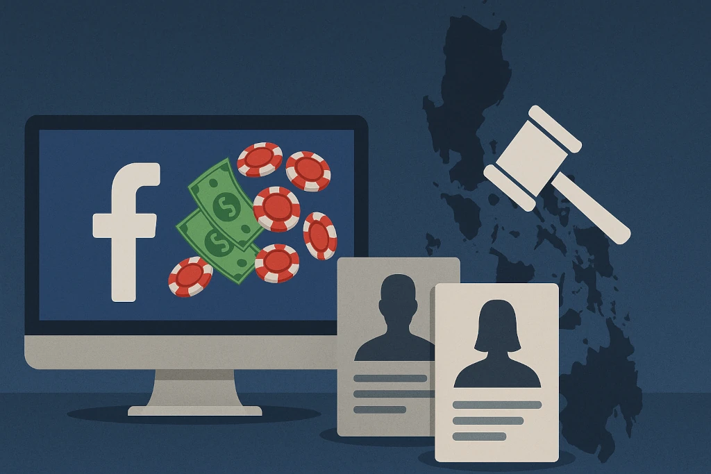 Facebook removes pages of 20 influencers promoting illegal gambling in the Philippines